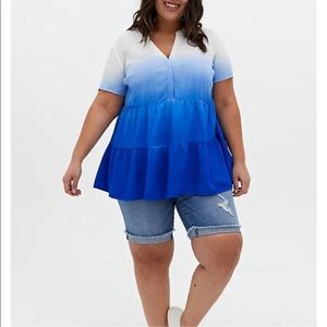 Torrid Dip Dye Tunic